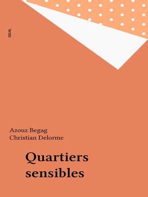 cover image of Quartiers sensibles